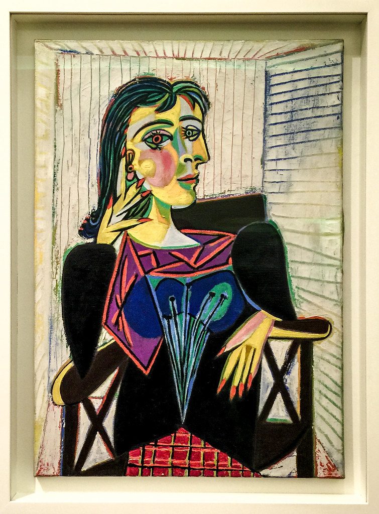 Retrato de Dora Maar  de Pablo Picasso